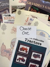 CROSS STITCH Pattern Booklets YOU CHOOSE Read description!