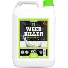 5L Weed Killer Patio Cleaner Strong Industrial Strength Concentrated Acid 3.42 per litre