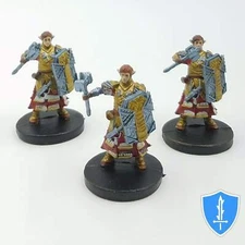 Elf Fighter x3 - Monster Menagerie 2 #11 D&D Miniature