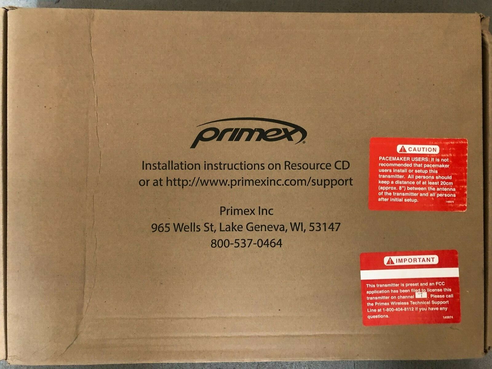 Primex Wireless XR Transmitter V.1.79 eBay