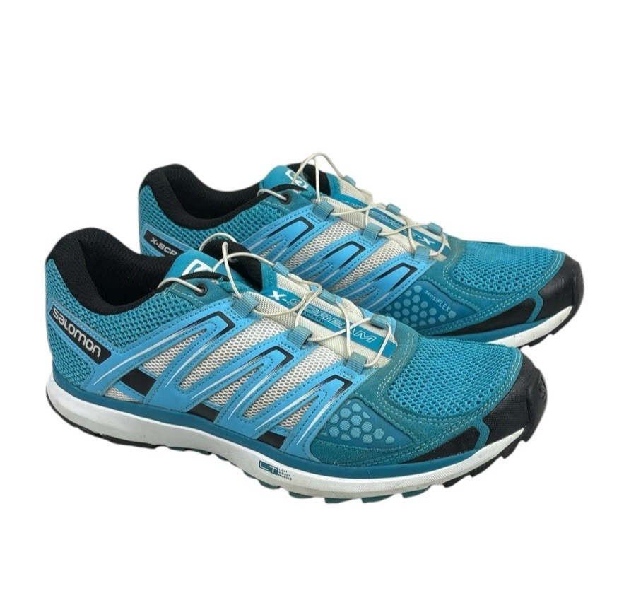 Scarpe Salomon X Scream 3D City Trail Running Escursionismo Blu Donna 9