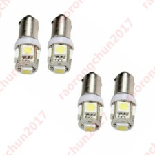 4x Set Motorcycle Motorbike Mini Indicator Signal Bulbs 12V BA9S Base LED White