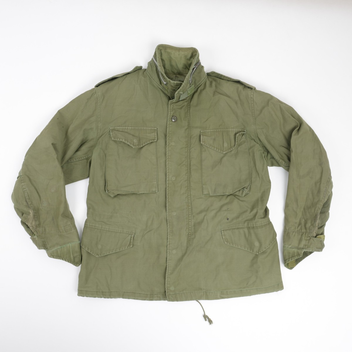 60s 実物 U.S. ARMY M-65 シェル ミリタリー ジャケット 60s U.S.army M-65 field military jacket