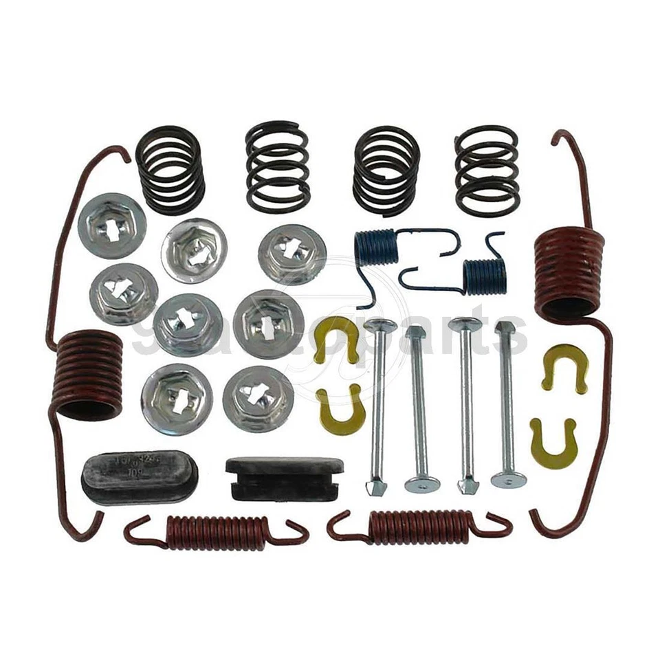 Kit de tambores y zapatas de freno trasero y herrajes para Toyota Corolla 1984 1985 1986 1987 Foto 2 de 4