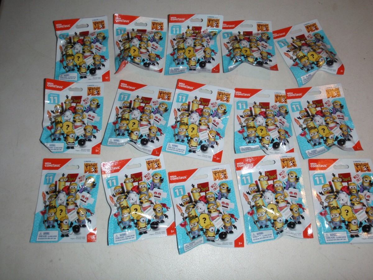 Mega Construx Cattivissimo Me 3 – Bustina Sorpresa Serie 11 Con 1 Minion Personaggio