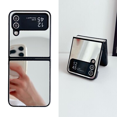 Hard Case Unlocked Shockpoof Mirror Phone Case For Samsung Galaxy Z Flip 6 5 4 3