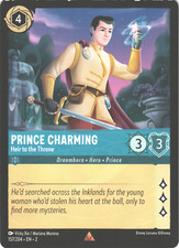 Disney Lorcana Rise of The Floodborn Prince Charming 157/204