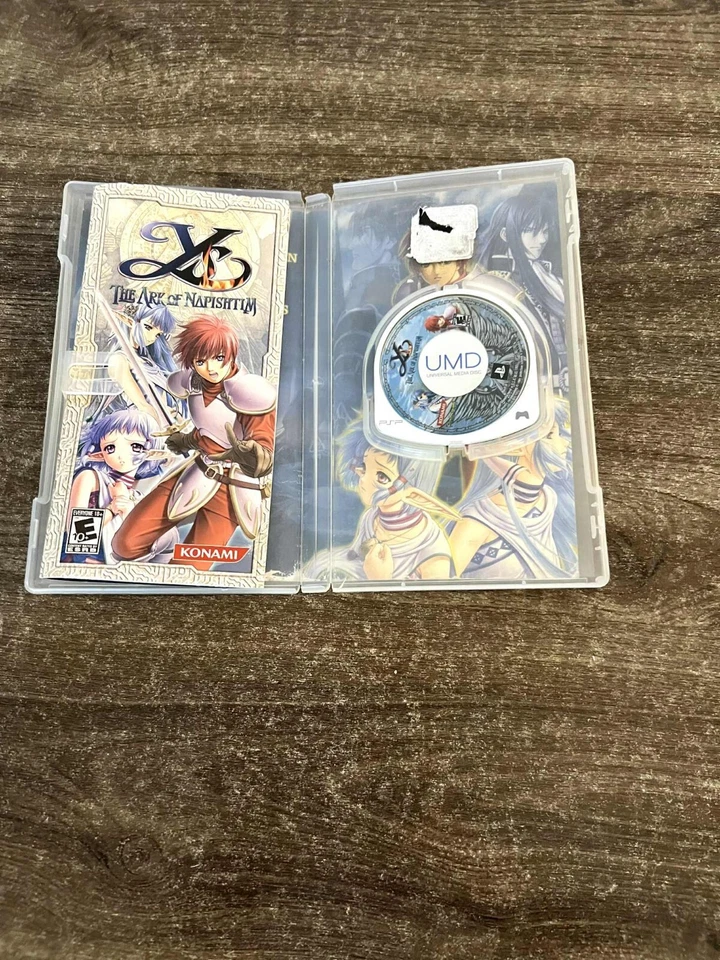 Ys: The Ark of Napishtim (Sony PSP, 2006) COMPLETE! Tested & Working! - Image 2 of 4