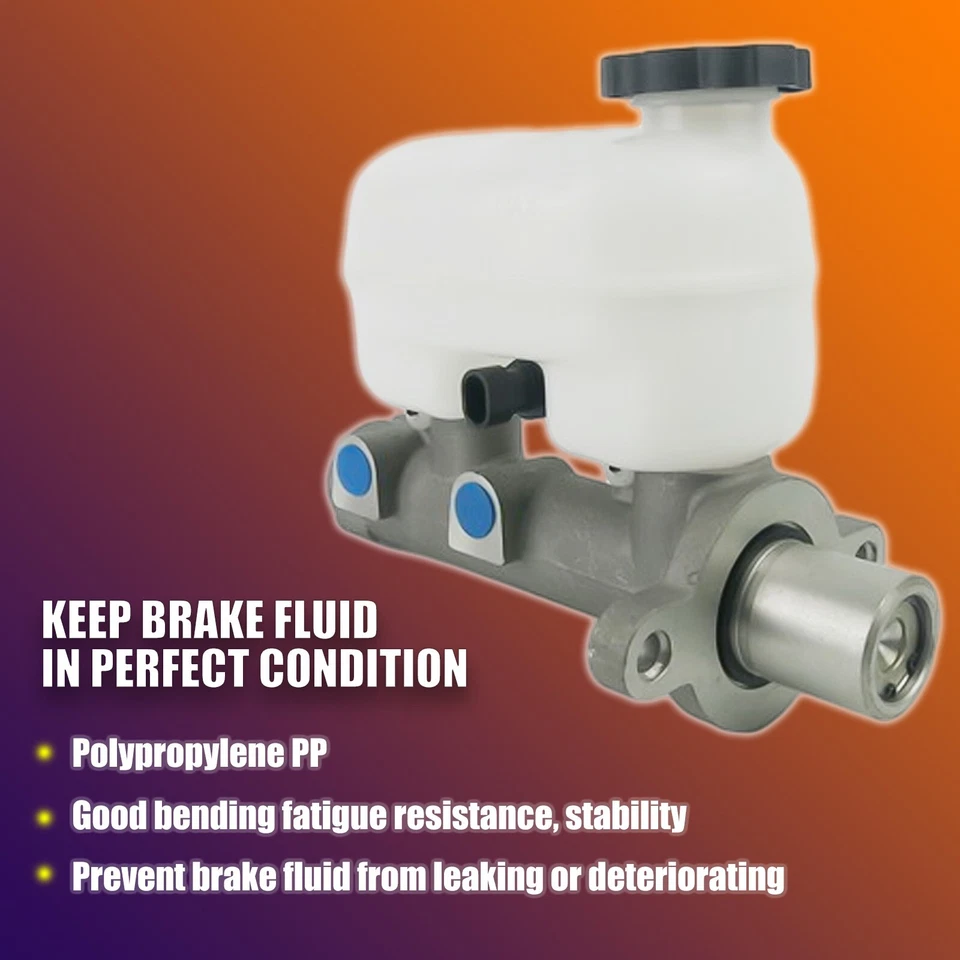 Brake Master Cylinder w/ Reservoir for Chevy Silverado 1500 GMC Sierra 1500 HD - Image 3 of 4