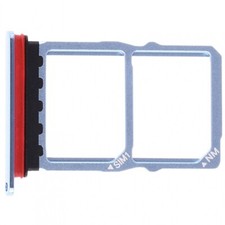 Sim Tray For Huawei P30 Micro Sd Card Adapter Blue Mother Of Pearl