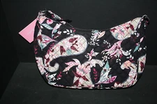 Vera Bradley  Frannie Crescent Crossbody Purse Botanical Paisley NWT EXACT