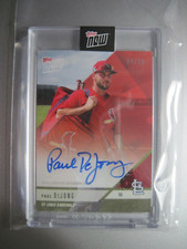 2018 TOPPS NOW ST. LOUIS CARDINALS RTOD AUTOGRAPH PAUL DEJONG #OD-373D RED