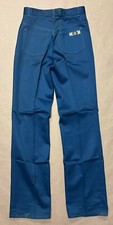 Vintage 1980 s Levi s Womens Star Patch Blue Pants, Deadstock NWT, Size 12