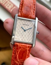 Cartier Tank White Unisex Adult Watch 