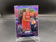 LaToya Sanders 2020 WNBA Prizm Purple #39 /125 Washington Mystics