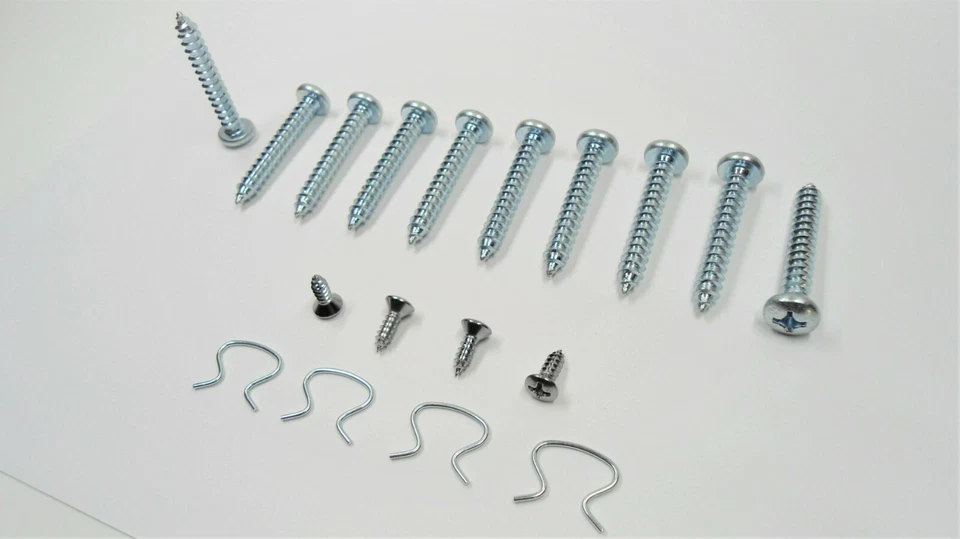 ¡HERRAJES BASE REPOSABRAZOS 18 PIEZAS! PARA 1968-1972 GM CAMARO FIREBIRD NOVA 442 GTO, etc. Foto 2 de 3