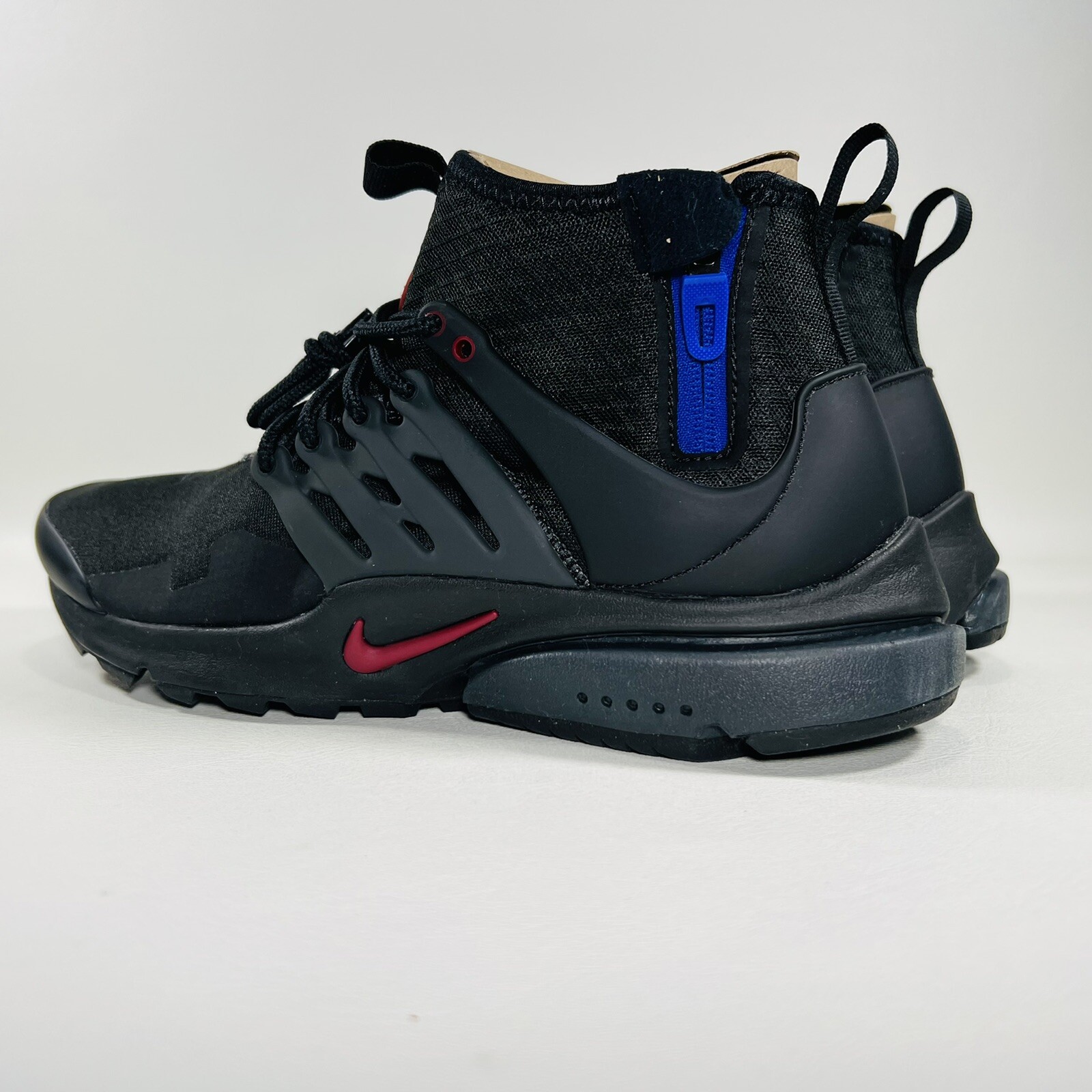 Nike Air Presto Mid Utility Men's Shoes Athletic Sneakers Black