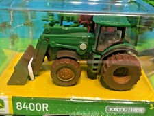 John Deere, 8400R, ERTL IRON, Collection Edition, Mud Style, SEALED DISPLAY CASE