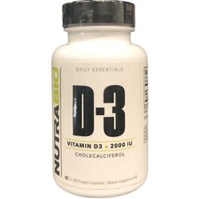 NutraBio Vitamin D (2000 IU), Immune Support ...