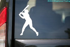Baseball Batter V2 vinyl decal sticker | Player Hitter Little League |