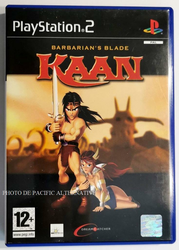 jeu KAAN BARBARIAN'S BLADE pour playstation 2 PS2 francais tothum siptet COMPLET