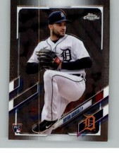 2021 Topps Chrome Update Bryan Garcia USC71 RC Detroit Tigers