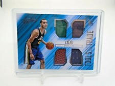 2015-16 PANINI ABSOLUTE TOOLS OF THE TRADE TREY LYLES QUAD RELIC /75