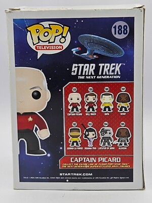 その他 Funko POP Star Trek Captain Picard 188 Funko Pop! Vinyl: Star Trek - Captain Picard #188 | eBay