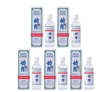 5X Kwan Loong Medicated Oil 15ml bottles with Menthol & Eucalyptus OiL (EXP2029)