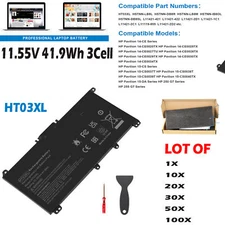 🧡LOT OF HT03XL Battery For HP Pavilion L11421-2C2 L11119-855 15-CS 15-DA 41.9Wh