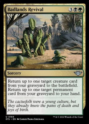 *MtG: 4x Badlands Revival - Outlaws of Thunder Junction UC - magicman-europe*
