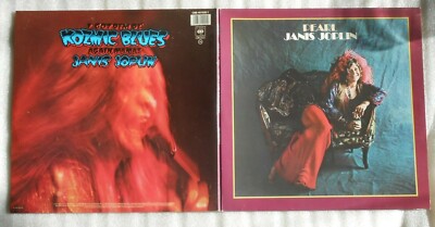 Janis Joplin 2 LP im Klappcover Pearl & I Got Dem Ol`Kozmic ... Two Original 