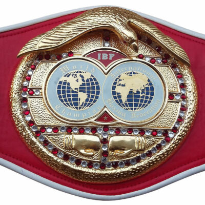 Brandneu IBF Boxen Mini Championship Gürtel Kunstleder