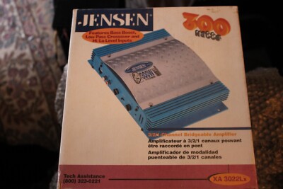 jensen car amplifier 300watt rare Old School MOSFET Power | eBay