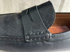 Gucci 255350 Men’s Black Hilary Lux Diamanté Leather Driving Loafers G 9.5 US 10 — photo 3