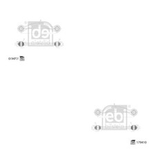 FEBI BILSTEIN Querlenkersatz links & rechts für Mercedes-Benz GLK-Klasse X204