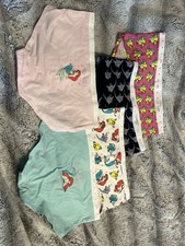 Gap Disney Girls Underwear 5 Pairs Ariel little Mermaid Size 1x xl Xxl NWOT