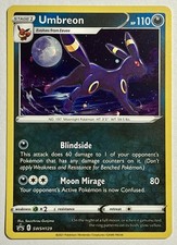 Umbreon SWSH129 (NM) 🌀SWIRL🌀 Cosmo Holo Sword & Shield: Black Star Promo 2021 on eBay