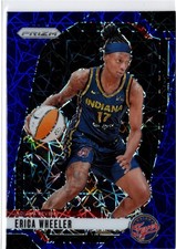 Erica Wheeler 2024 Panini WNBA Prizm Blue Velocity #61