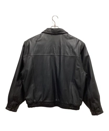 Croft & Barrow Leather Drizzler Jacket Men's Size M Black image 2