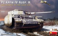 Modell Panzer Pz.Kpfw.Iv Ausf. H Nibelungenwerk. Mid Prod. August 1943 Miniart 3