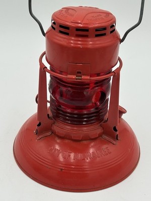 Vintage Dietz No. 40 Traffic Guard Lantern Milwaukee,WI Beautiful