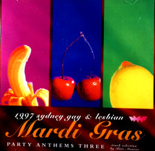 1997 Sydney Gay & Lesbian Mardi Gras, Party Anthems Three, 2 Disc Set - CD, VG