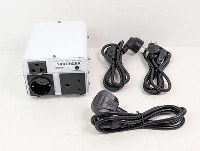 800W Voltage Converter Transformer Step Up/Down 110-120V to 220-240V 3 Outlets