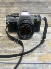 Canon AE-1 35mm SLR Film Camera W/ 50mm FD Film Tested Working Great