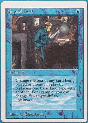 Magical Hack Unlimited NM Blue Rare MAGIC GATHERING CARD (ID# 523452) ABUGames