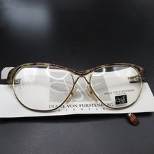 Diane von Furstenberg Eyeglass Frames DVF 29 922 Gold Tortoise Full Rim 57-140