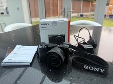 Sony Alpha a6100 24.2MP Mirrorless Camera - Black (16-50mm Power Zoom Lens Kit)