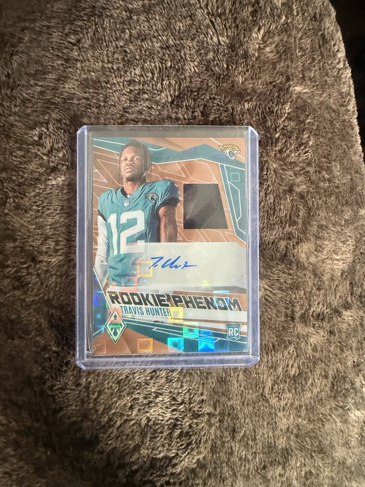 2025 Panini Phoenix RPA Travis Hunter #RPJ-THR Bronze Pandora 112/199