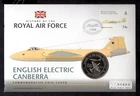 GB 2008 History of the Royal Air Force English Electric Canberra PNC Coin Cover